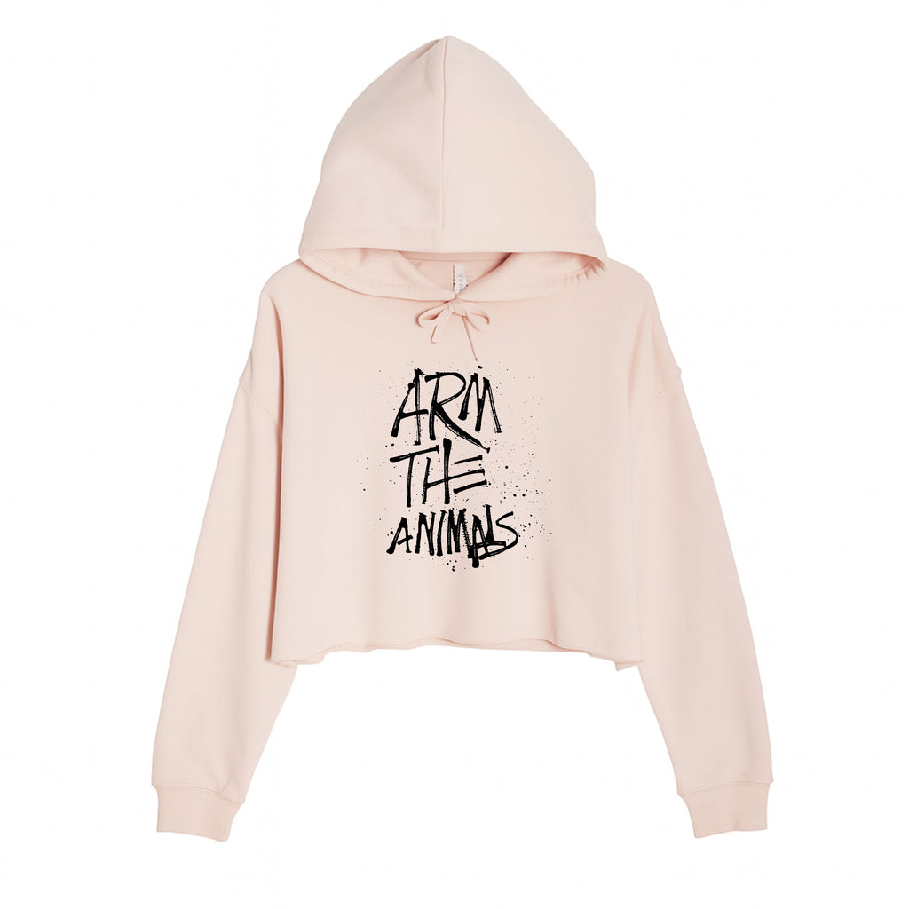 Women's | ATA Splatter Logo | Crop Hoodie