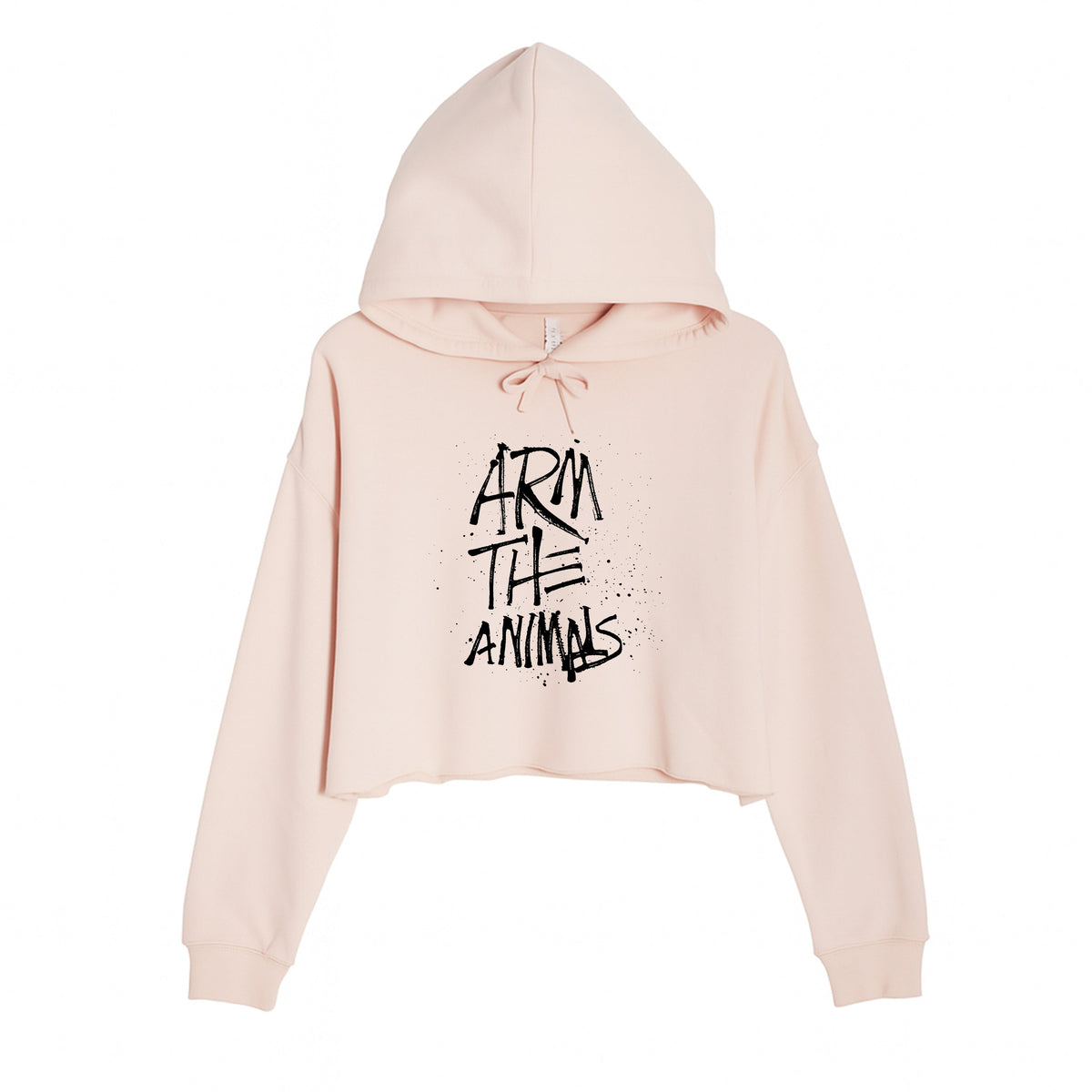 Women's | ATA Splatter Logo | Crop Hoodie
