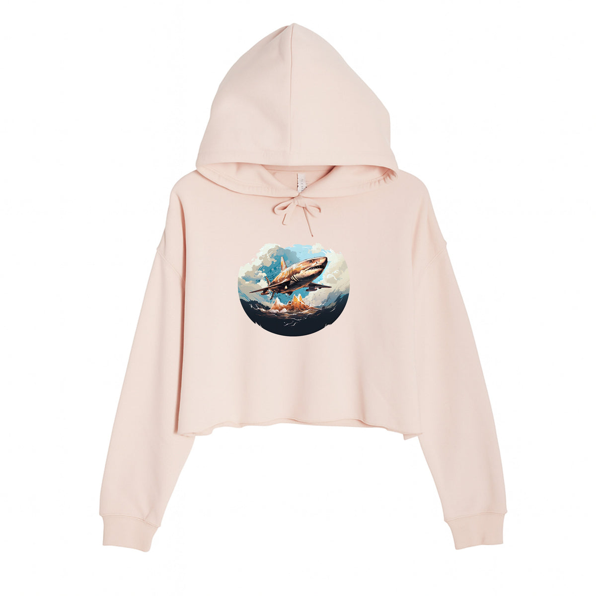 Women's | Air Shark | Crop Hoodie