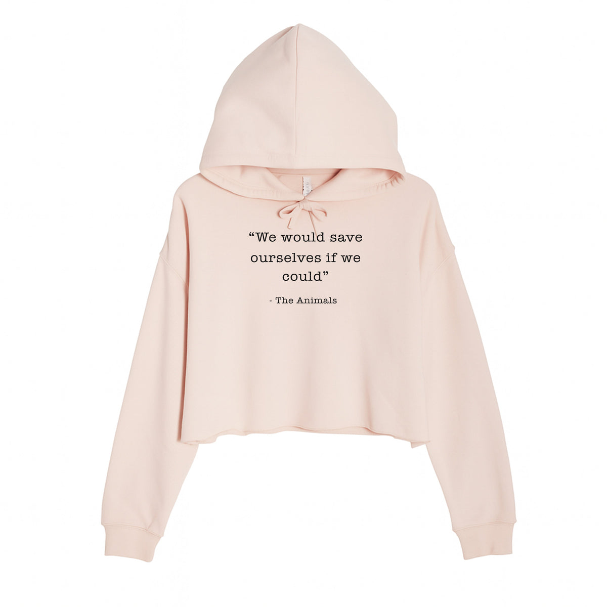 Women's | Save Ourselves | Crop Hoodie