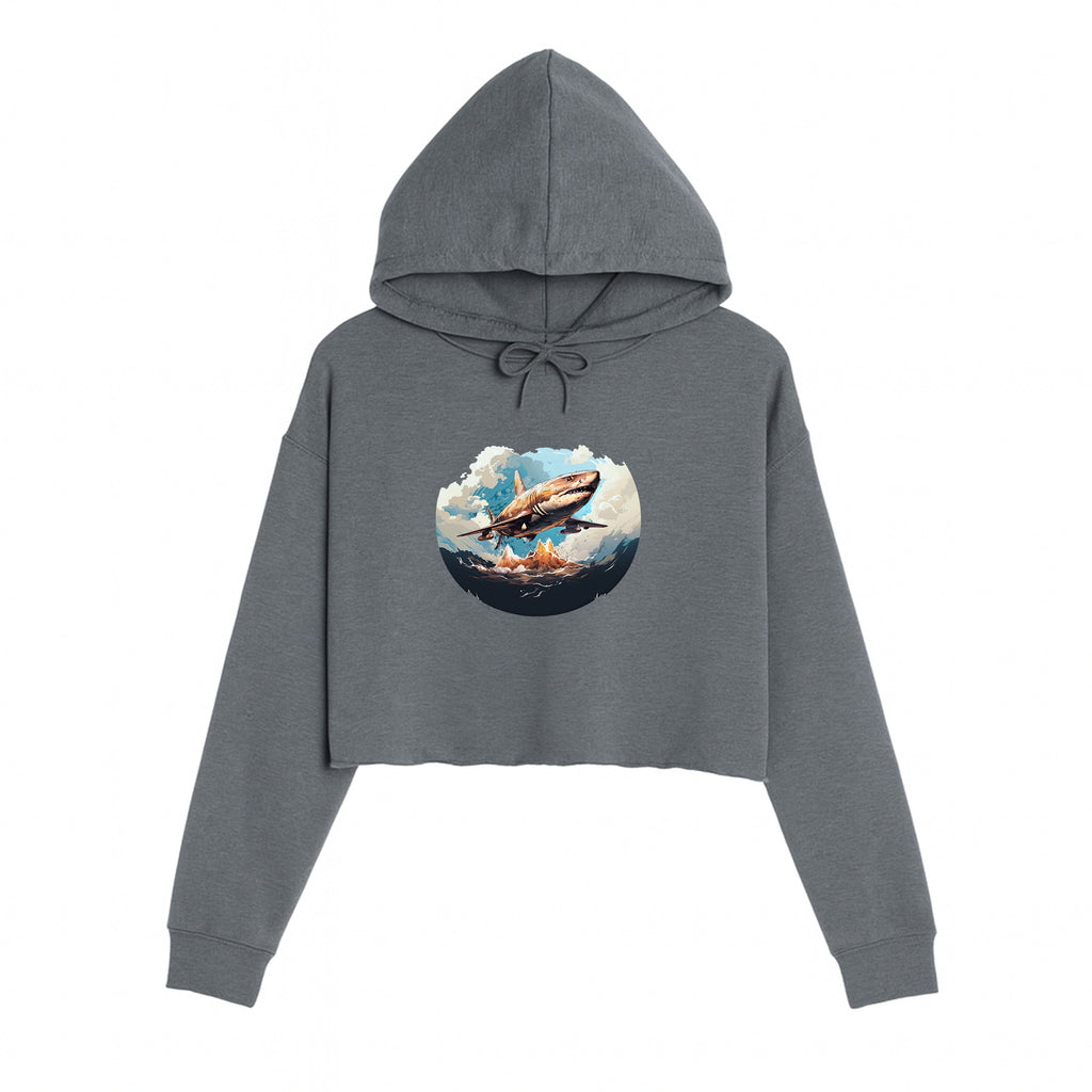 Women's | Air Shark | Crop Hoodie