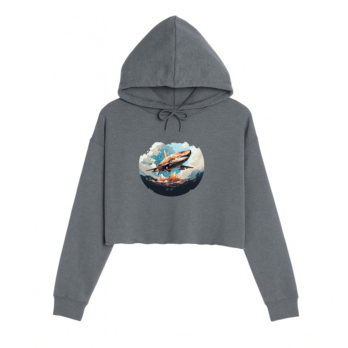Women's | Air Shark | Crop Hoodie