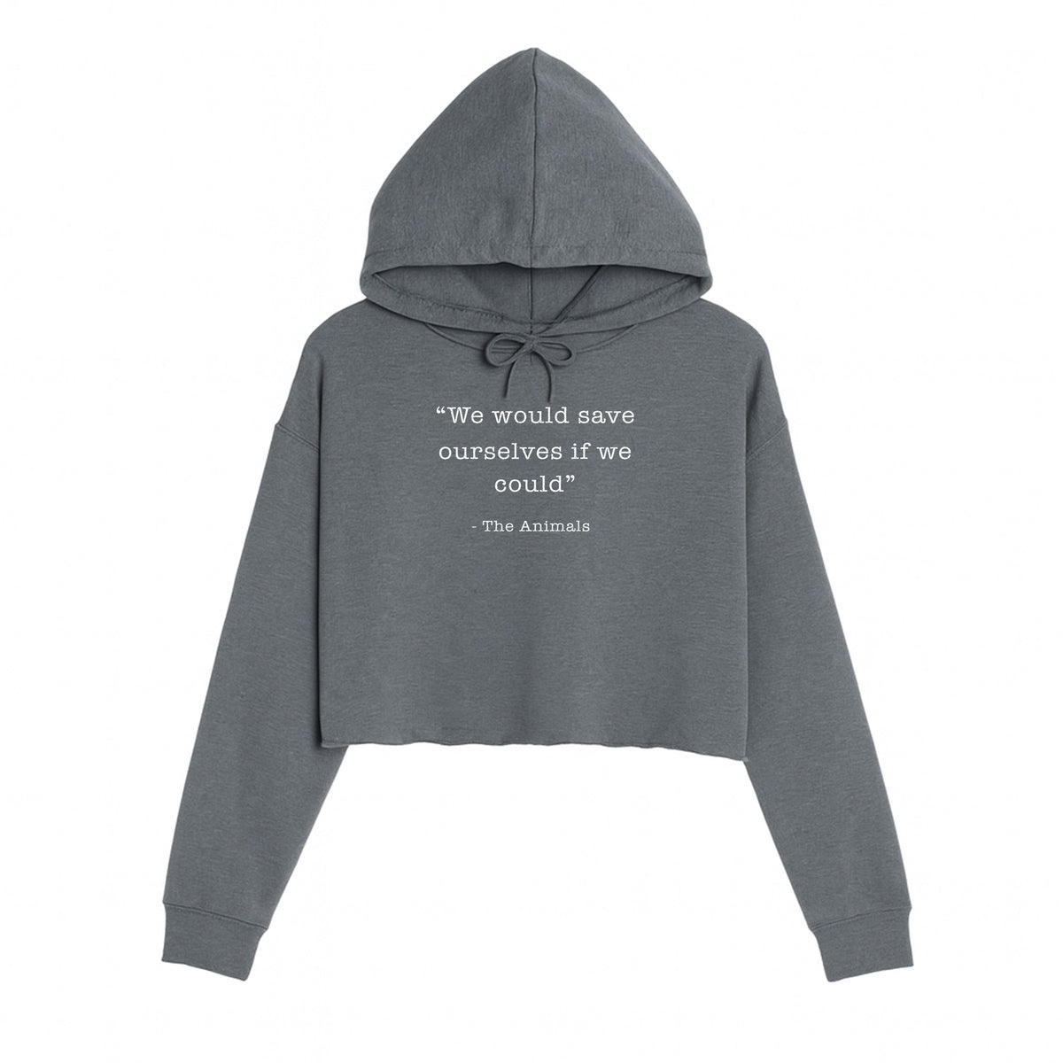 Women's | Save Ourselves | Crop Hoodie