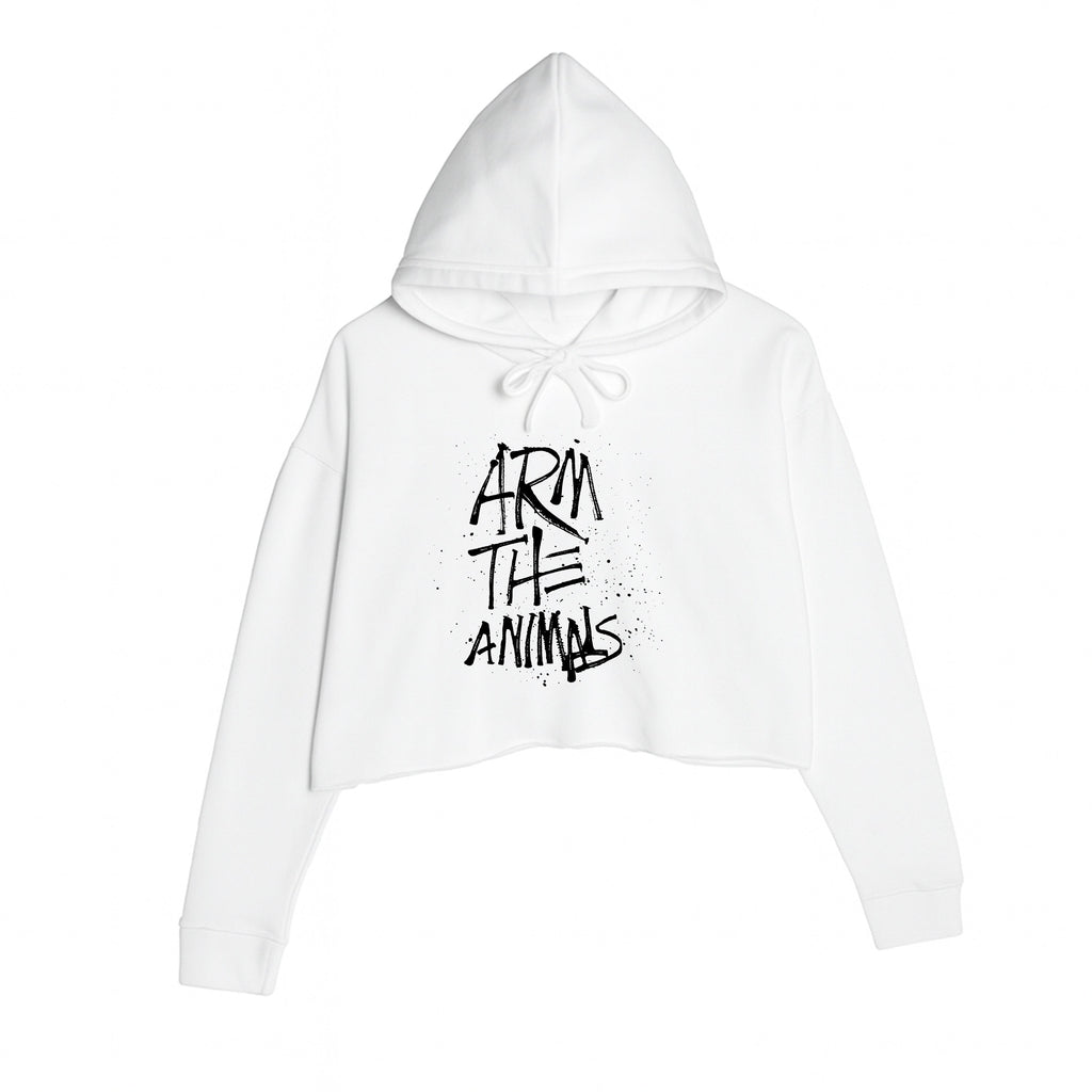 Women's | ATA Splatter Logo | Crop Hoodie
