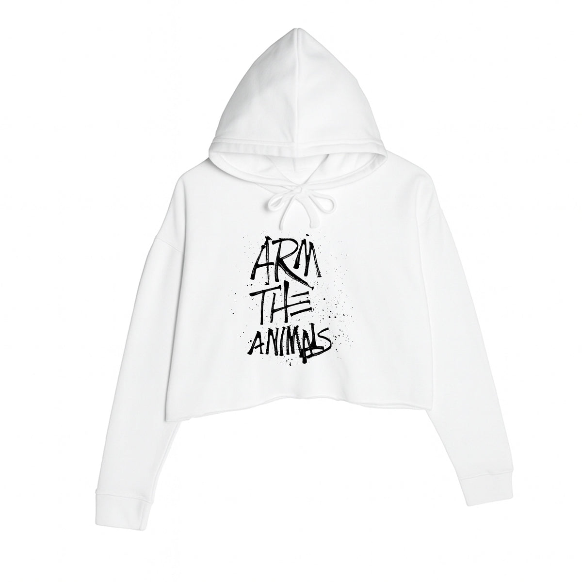 Women's | ATA Splatter Logo | Crop Hoodie
