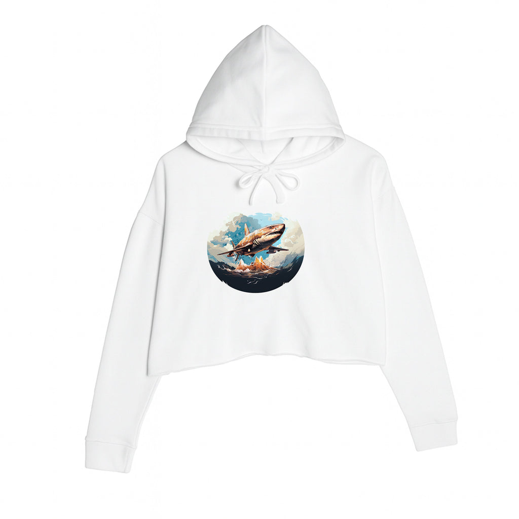 Women's | Air Shark | Crop Hoodie
