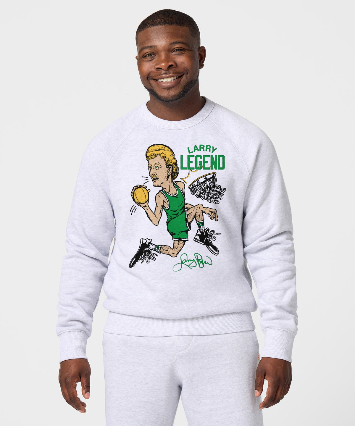 Larry Legend Layup Crewneck