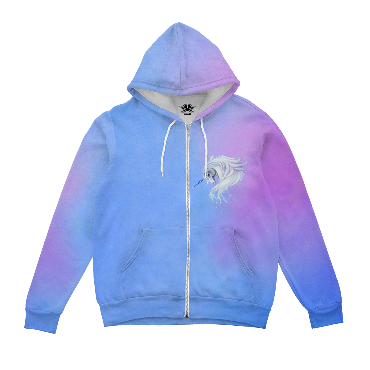 Lavender Mist Zip Up Hoodie