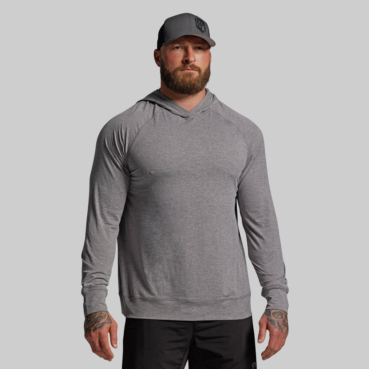 BP Premium Basic Hoodie (Heather Grey)