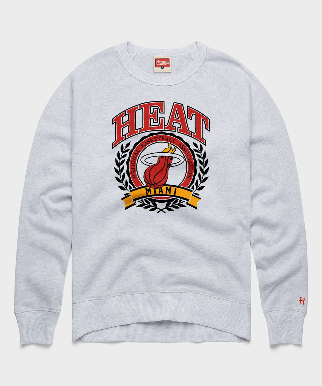 Miami Heat Crest Crewneck