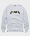Milwaukee Brewers Jersey Logo '20 Crewneck