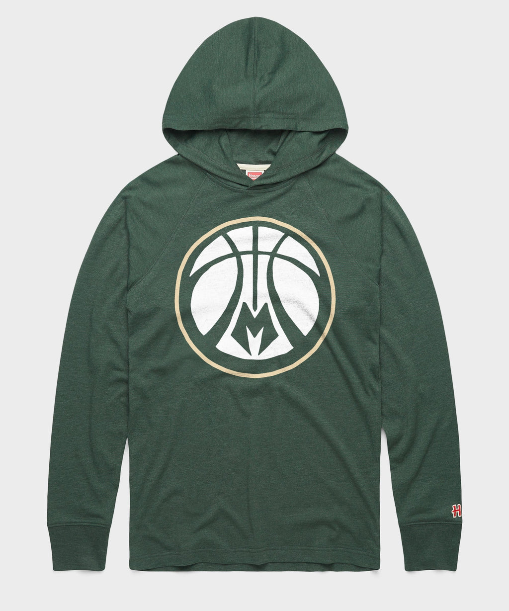 Milwaukee Bucks Alt Logo Lightweight Hoodie
