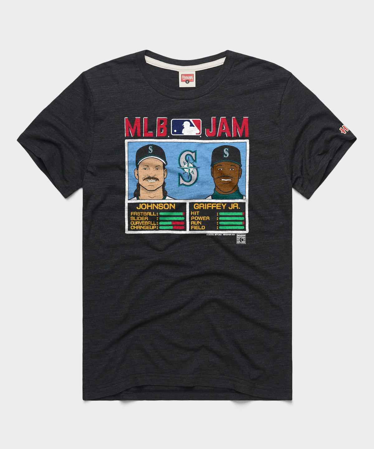 MLB Jam Mariners Johnson And Griffey Jr.