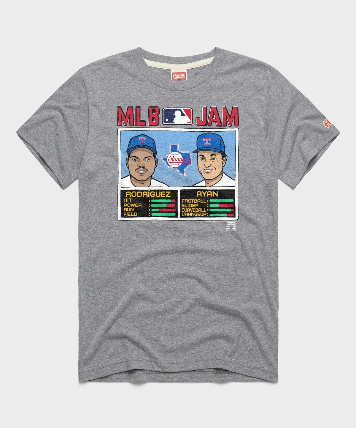 MLB Jam Rangers Rodriguez And Ryan