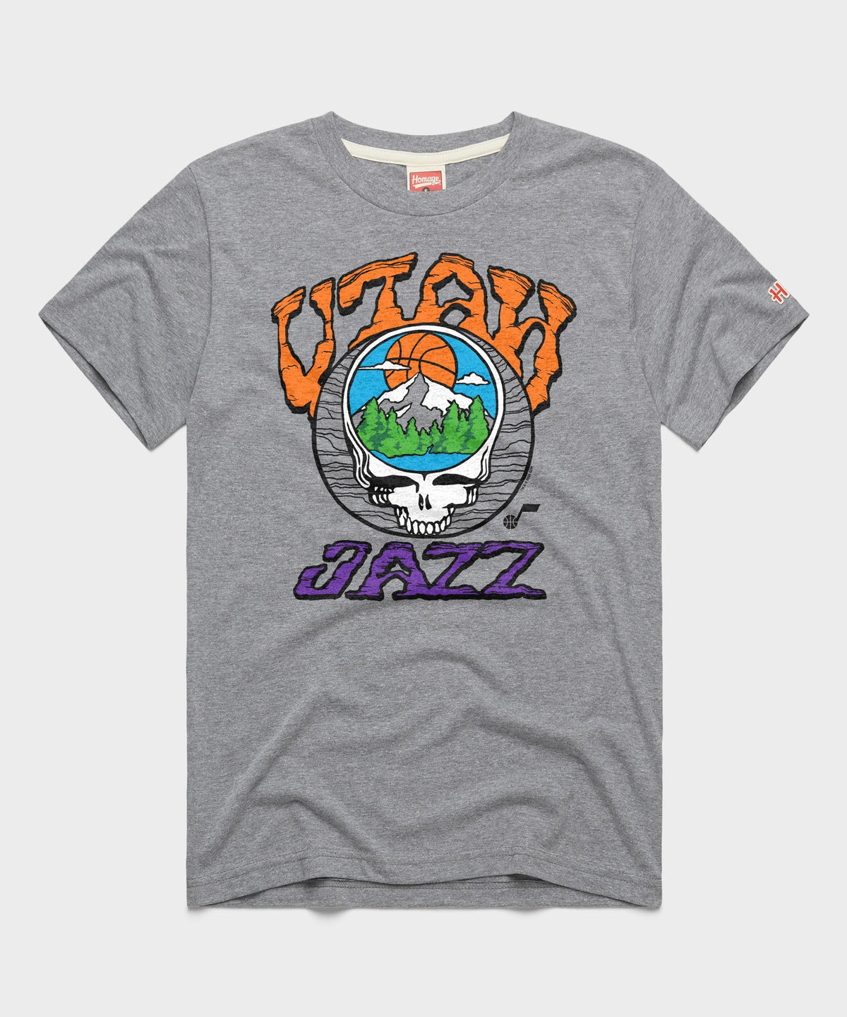 NBA x Grateful Dead x Jazz Skull