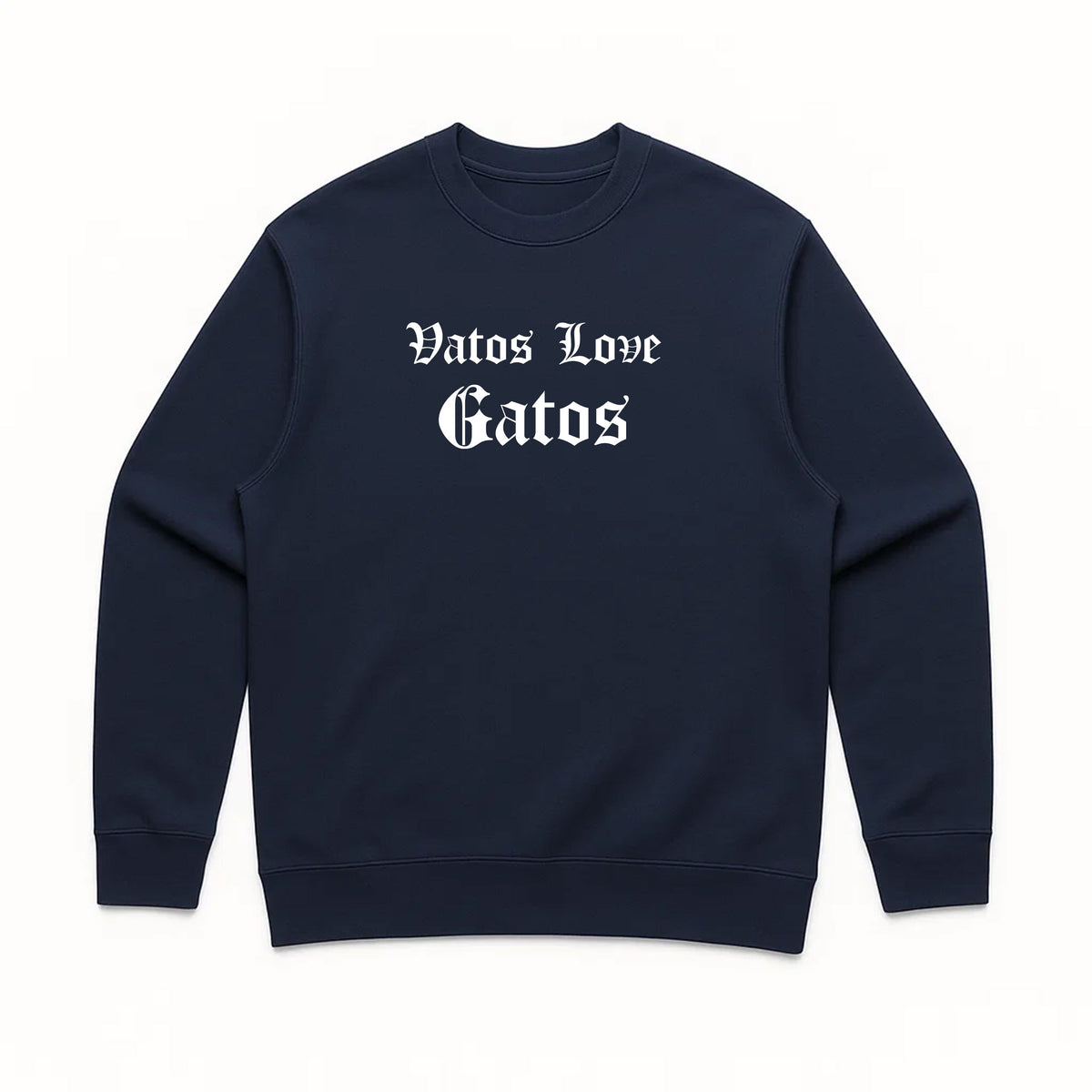 Unisex | Vatos Love Gatos | Crewneck Sweatshirt