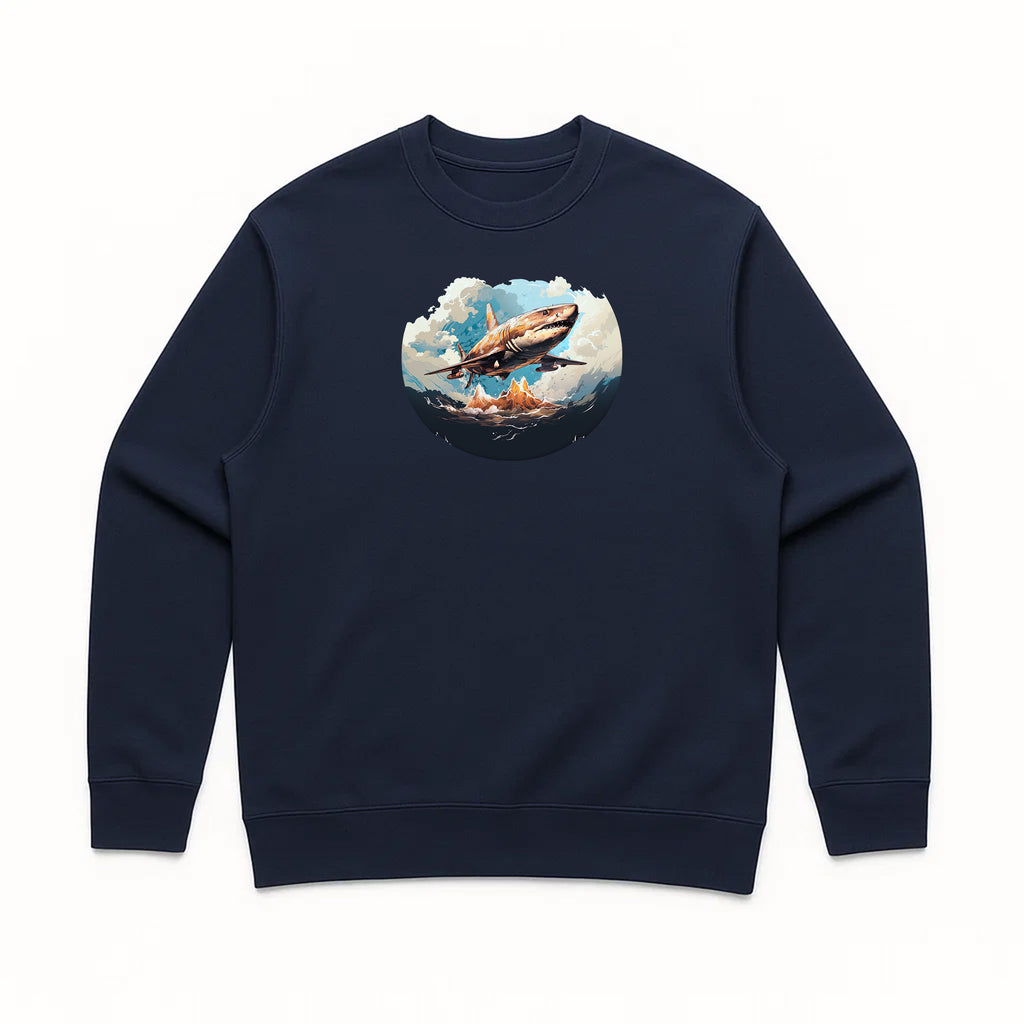 Unisex | Air Shark | Crewneck Sweatshirt