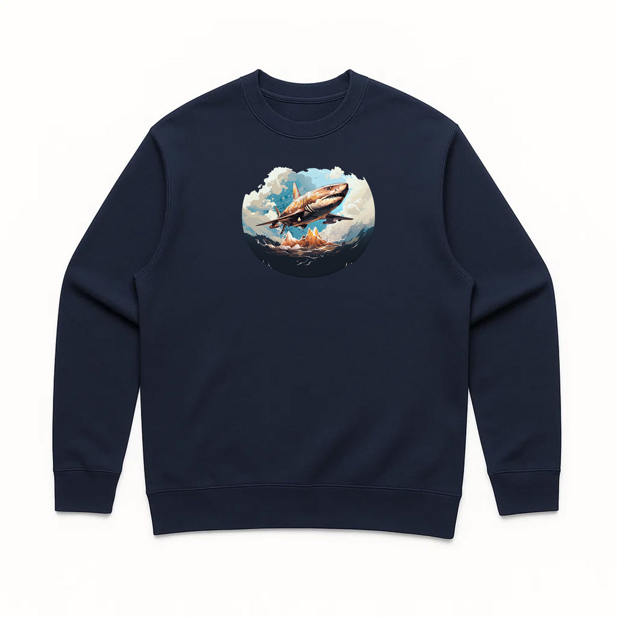 Unisex | Air Shark | Crewneck Sweatshirt