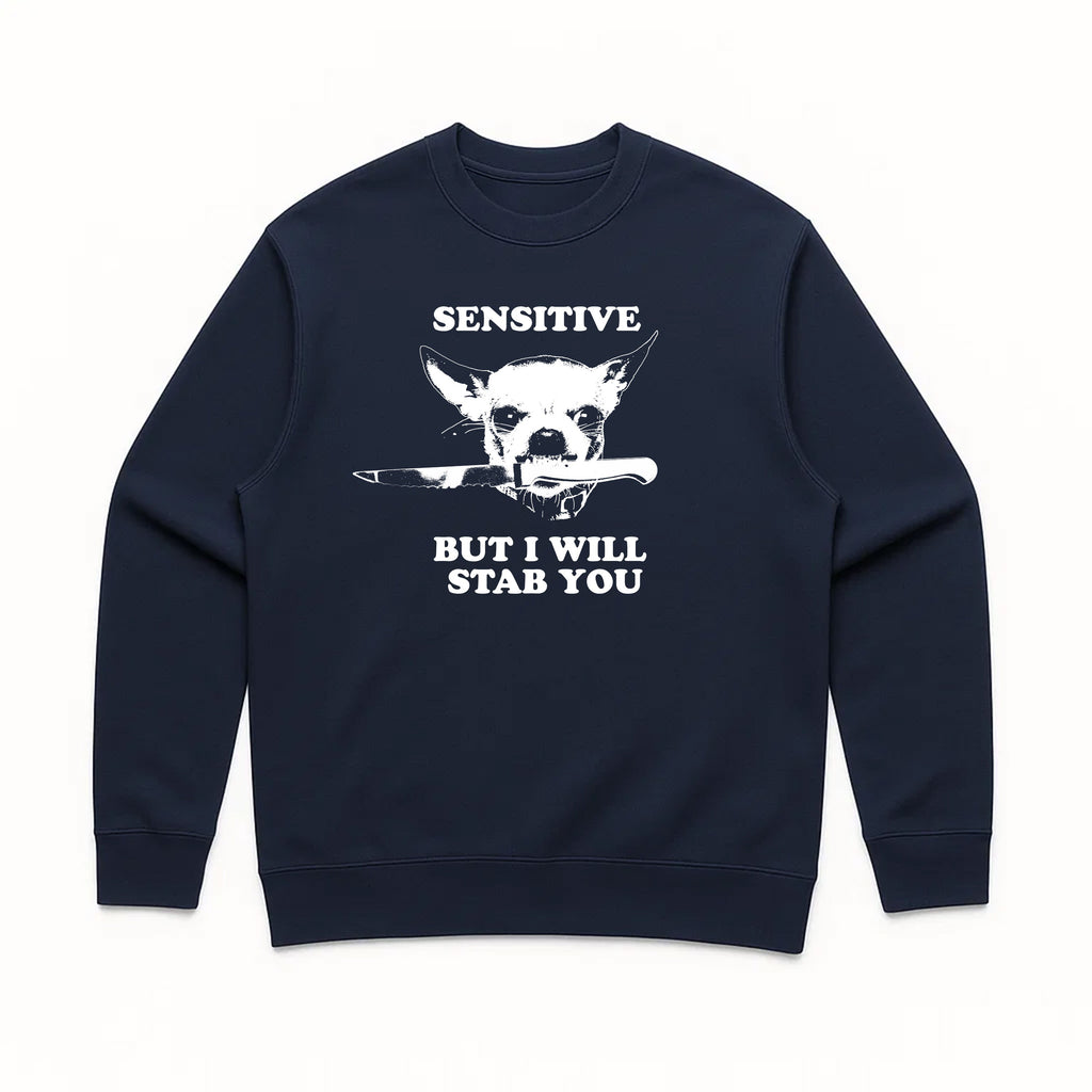 Unisex | Sensitive (Dog) | Crewneck Sweatshirt