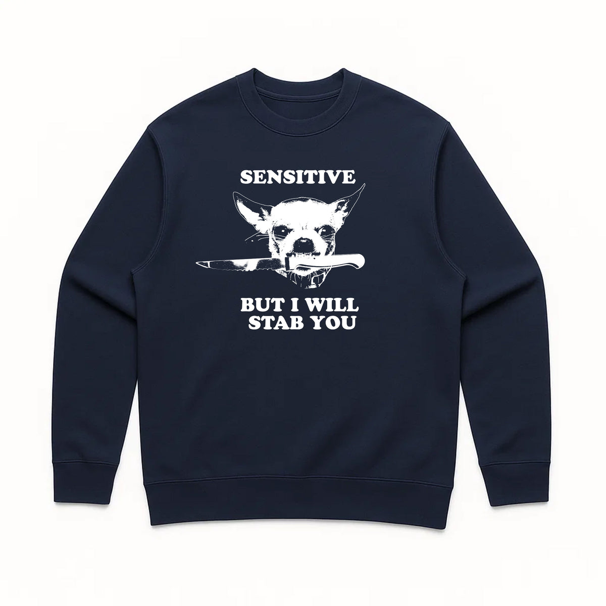 Unisex | Sensitive (Dog) | Crewneck Sweatshirt