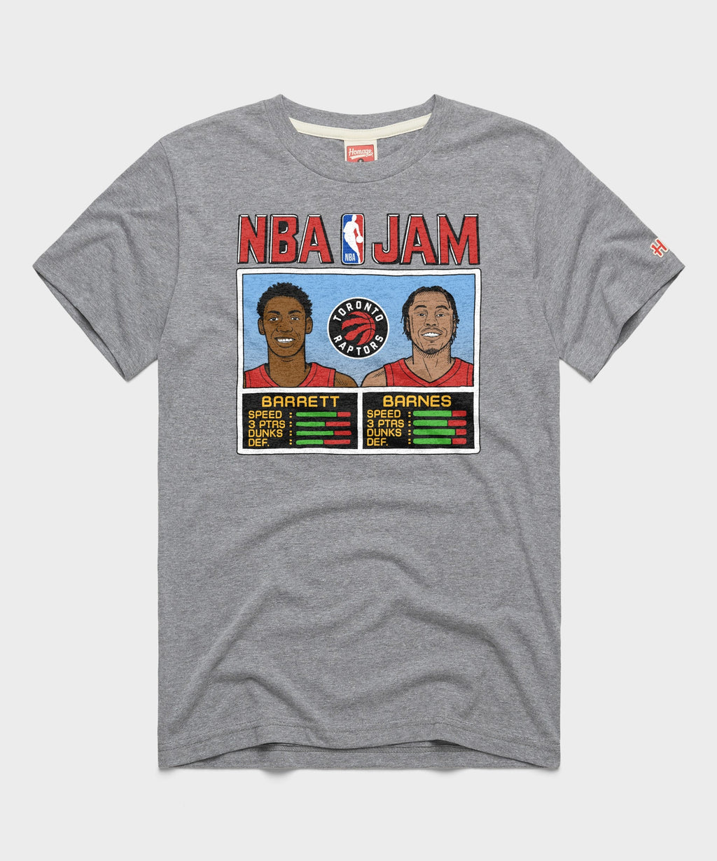 NBA Jam Raptors Barrett and Barnes