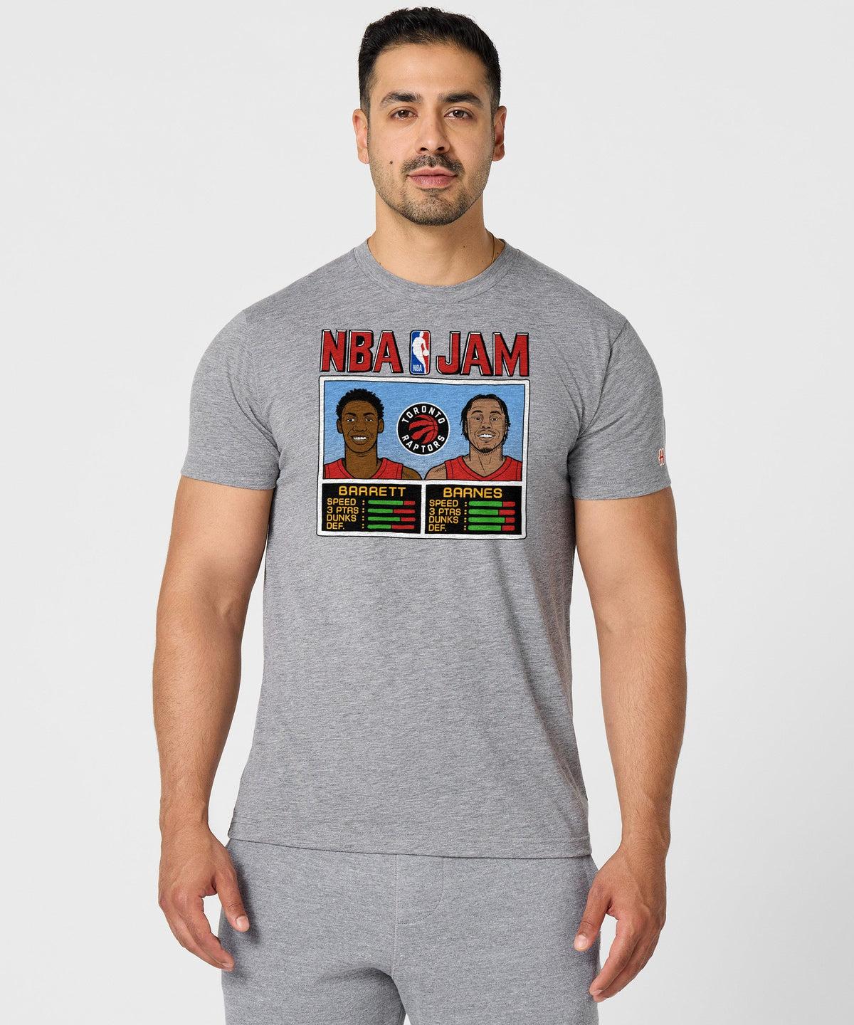 NBA Jam Raptors Barrett and Barnes