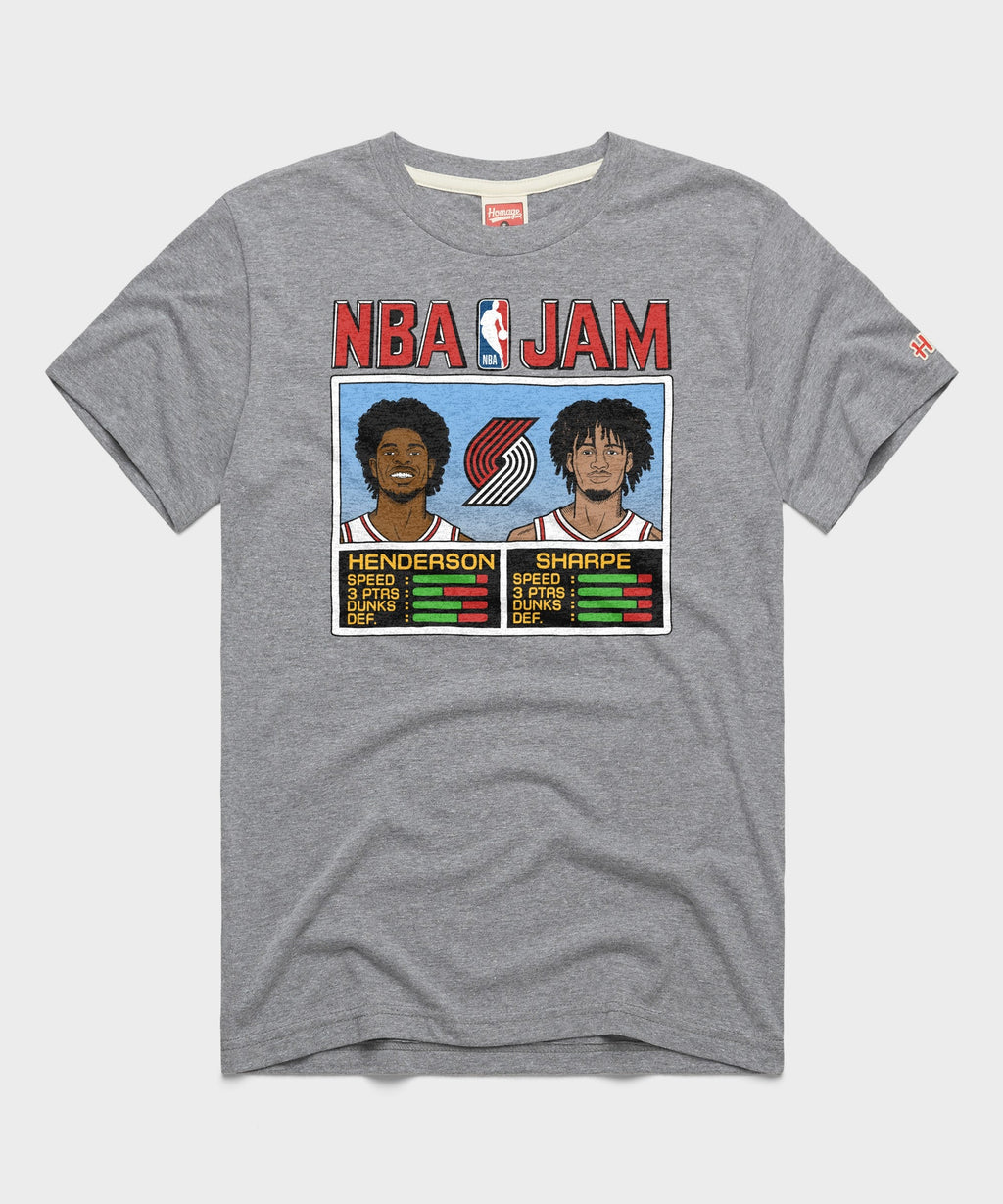 NBA Jam Trail Blazers Henderson and Sharpe