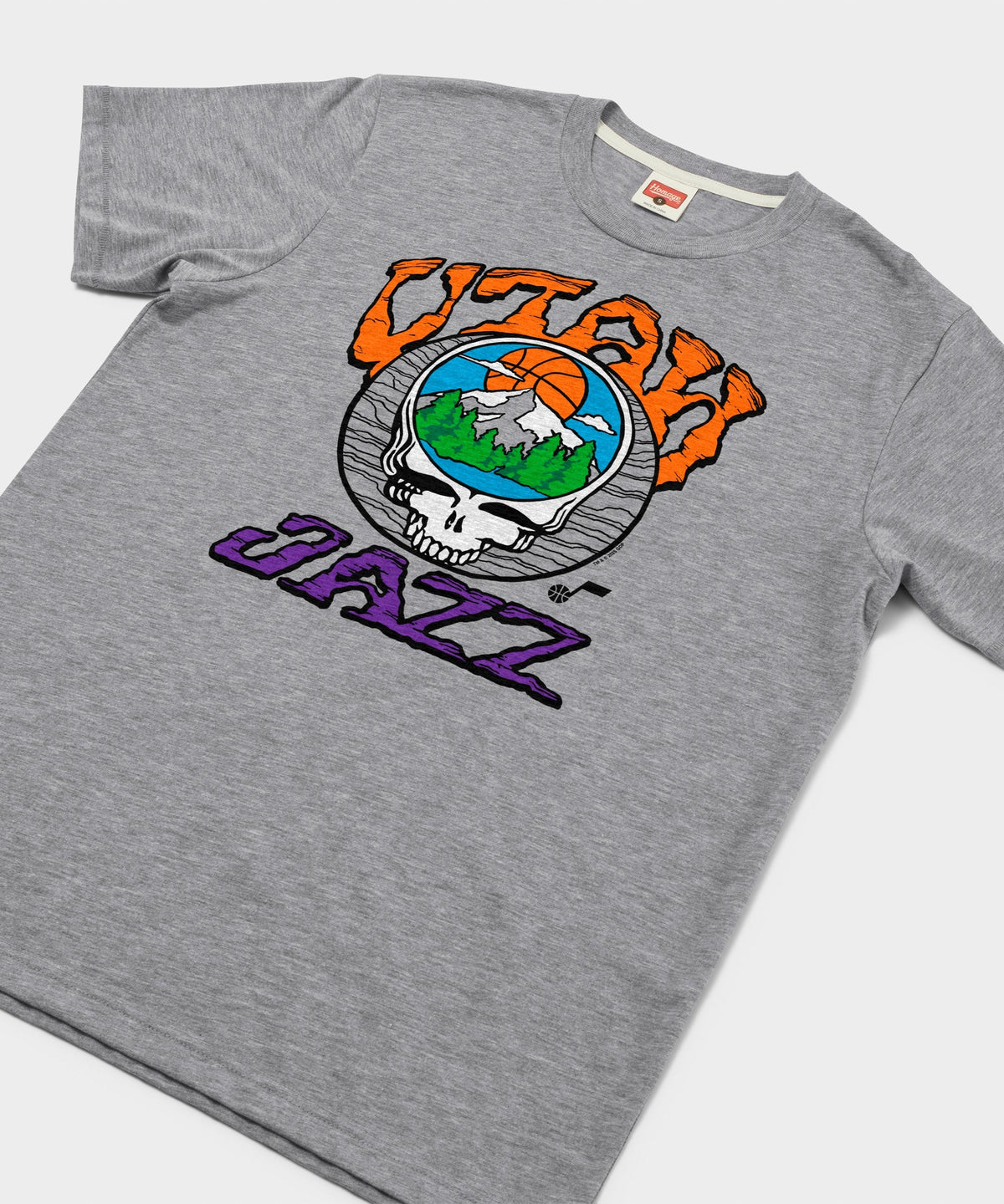 NBA x Grateful Dead x Jazz Skull