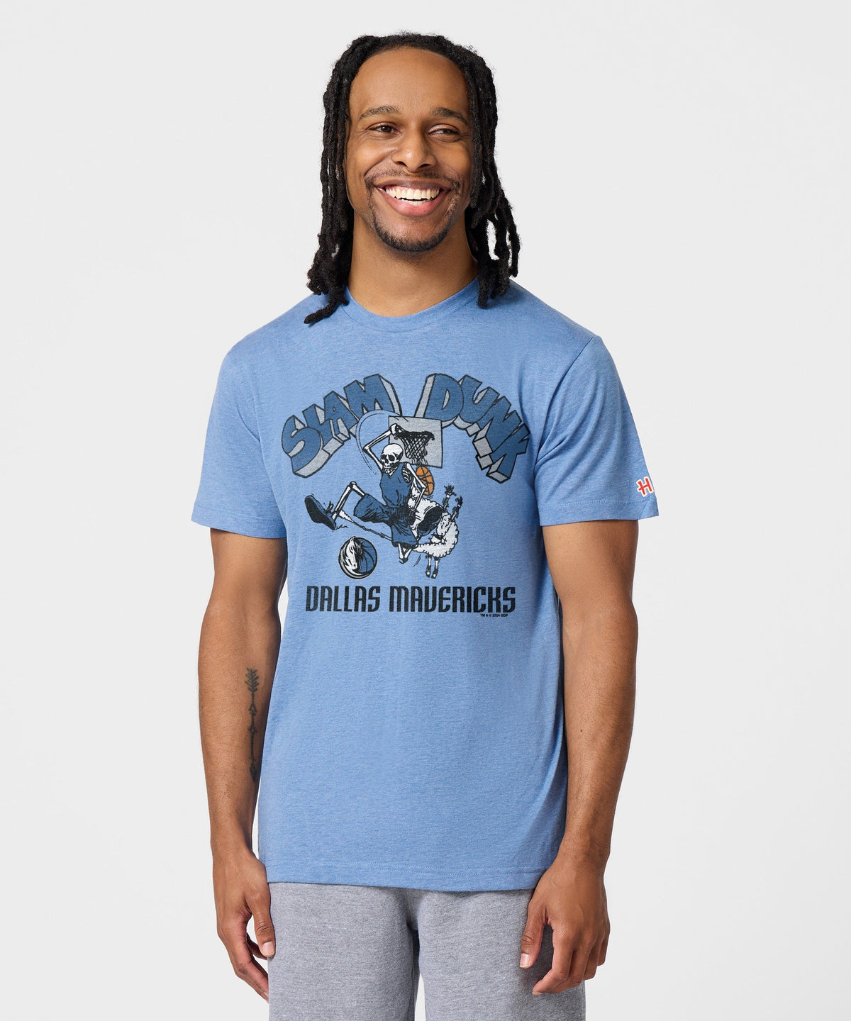 NBA x Grateful Dead x Mavericks Slam Dunk