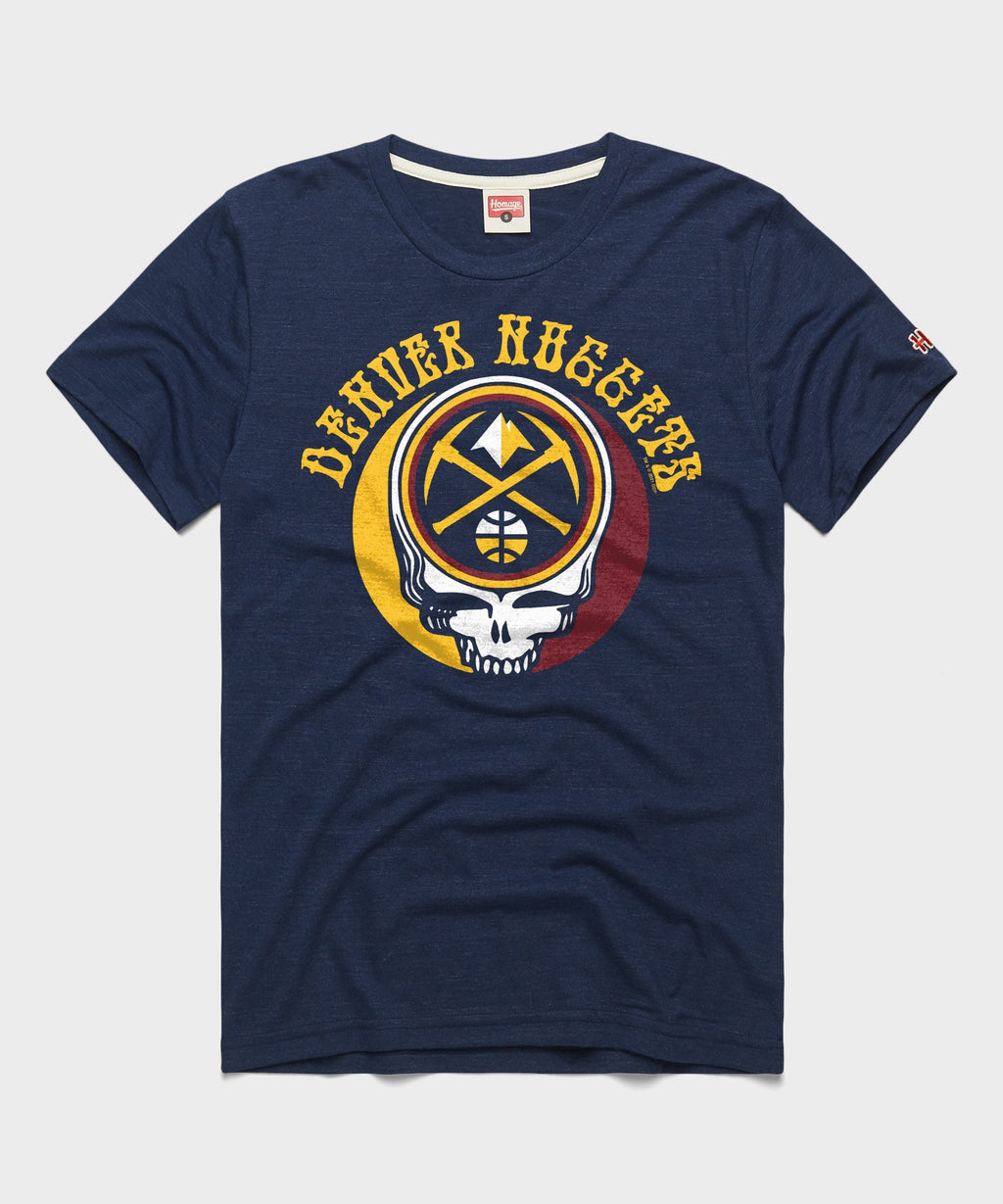 NBA x Grateful Dead x Nuggets Skull