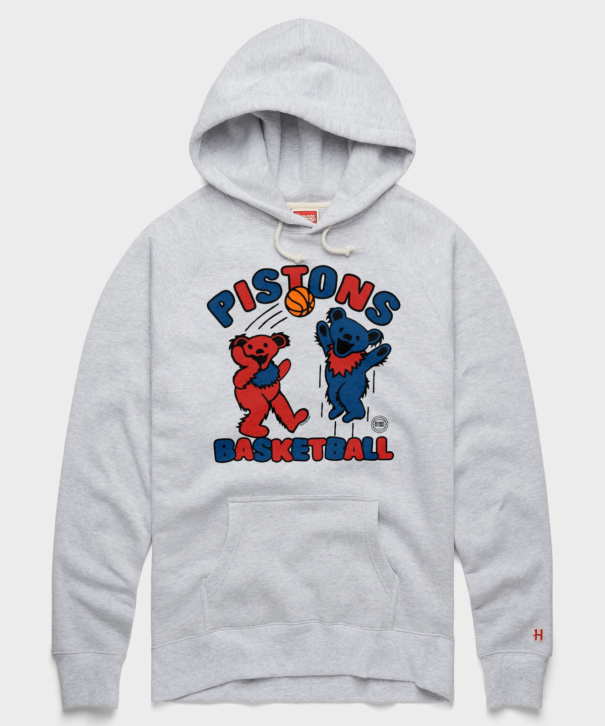 NBA x Grateful Dead x Pistons Hoodie