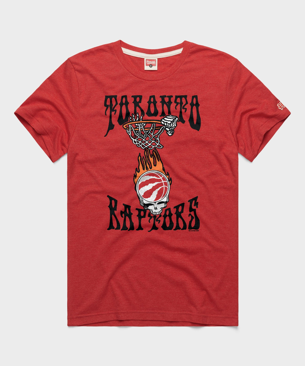 NBA x Grateful Dead x Raptors Claw