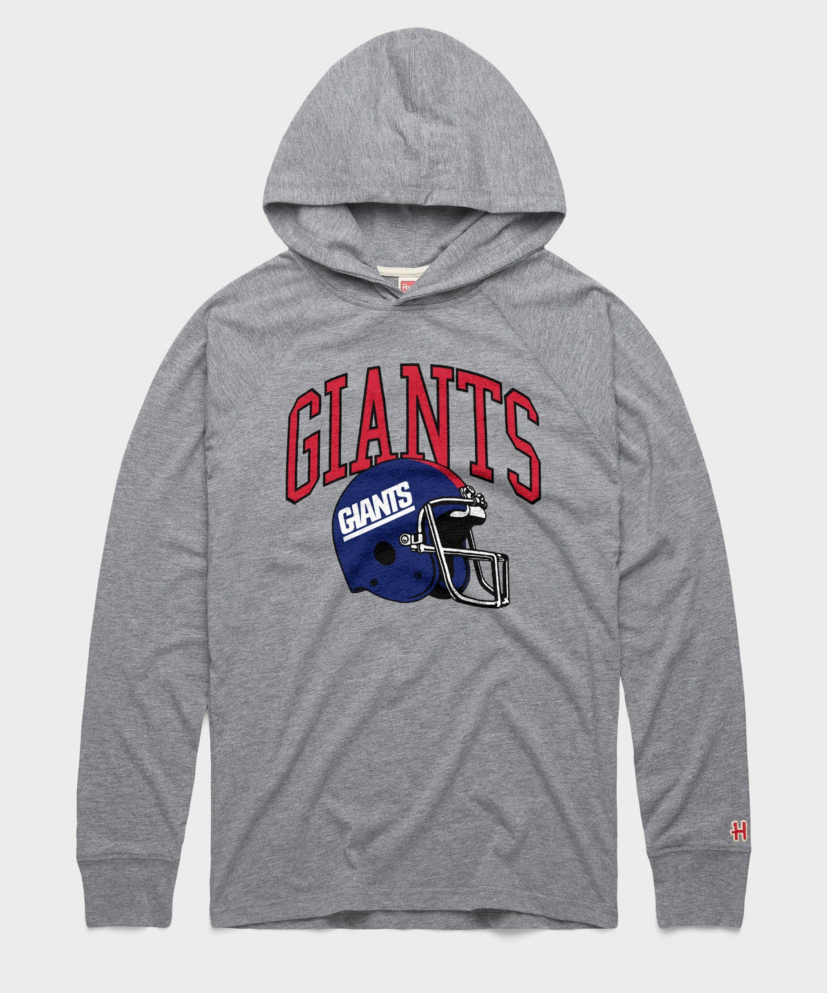 New York Giants Helmet Retro Lightweight Hoodie