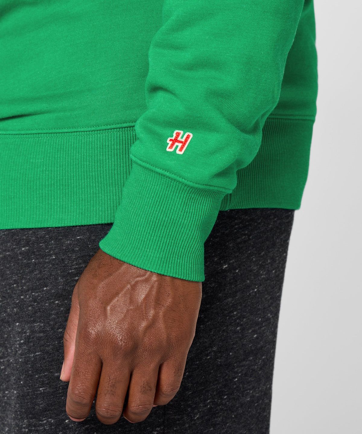 New York Jets Helmet Retro Crewneck