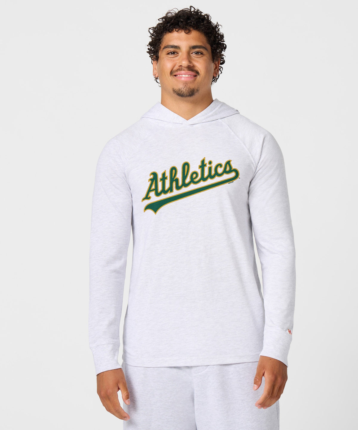Oakland Athletics Jersey Logo '93 Lightweight Hoodie