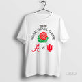 Official 2026 Rose Bowl Game Trophy Alabama Crimson Tide Vs Indiana Hoosiers Logos