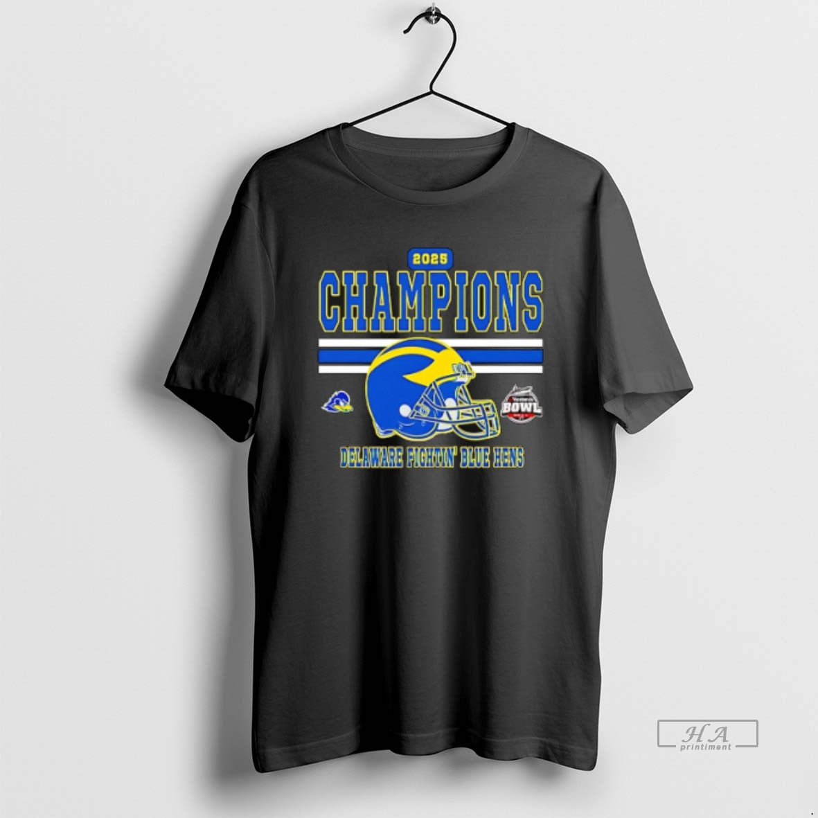 Official 68 Ventures Bowl Champions 2025 Delaware Fightin Blue Hens