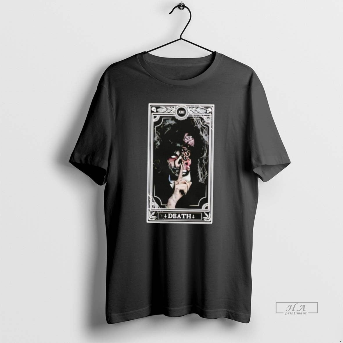 Official Addams Death Tarot Card Xiii Gothic