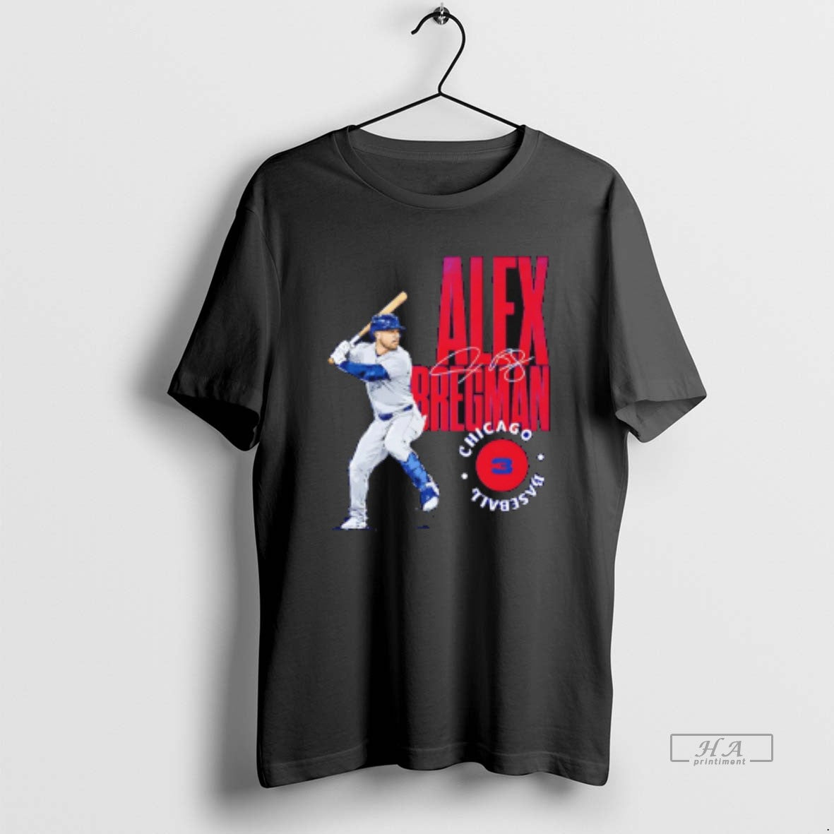 Official Alex Bregman Chicago Cubs Stamp Signature