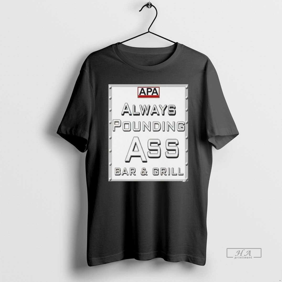 Official Apa Always Pounding Ass Bar Grill