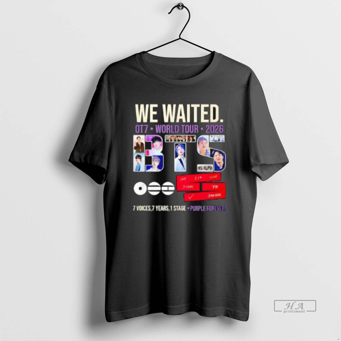 Official Bts We Waited Ot7 World Tour 2026