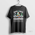 Official Back 2 Back Nfc East Division Champions Philadelphia Eagles Mascot