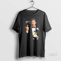 Official Bad Bunny Smoking And Middle Finger Holding Grammy Trophy 2026
