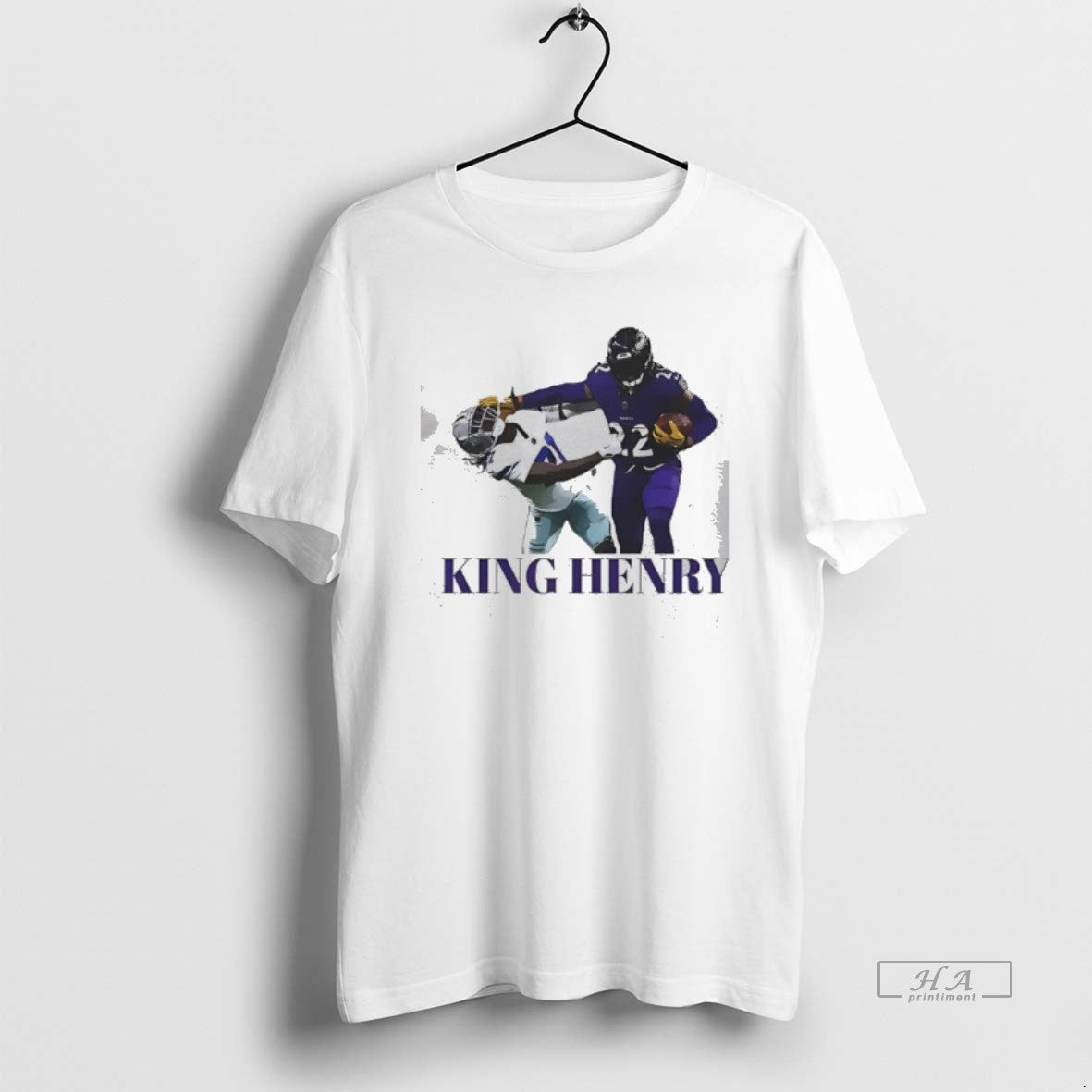 Official Baltimore Ravens Derrick Henry King Henry