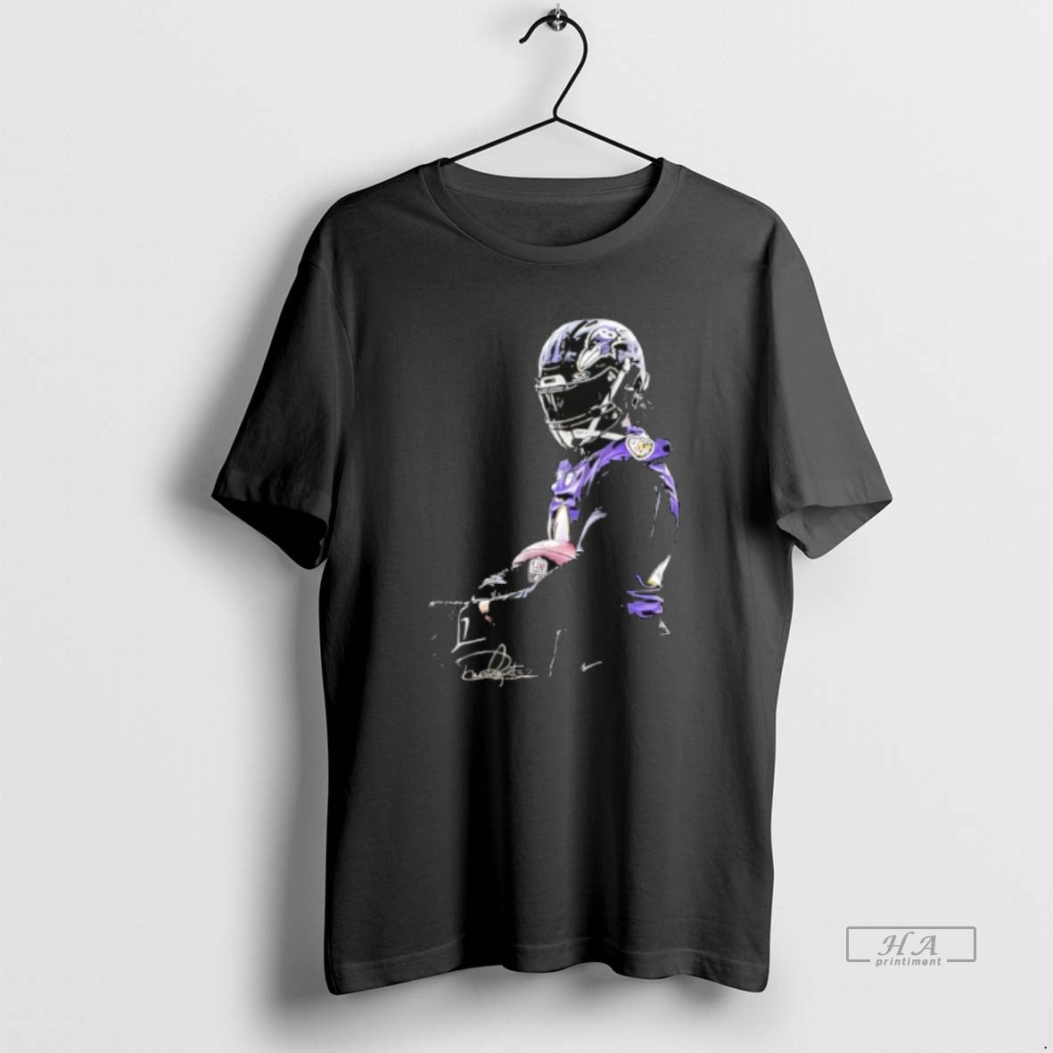 Official Baltimore Ravens Derrick Henry Vintage 90s Graphic Signature