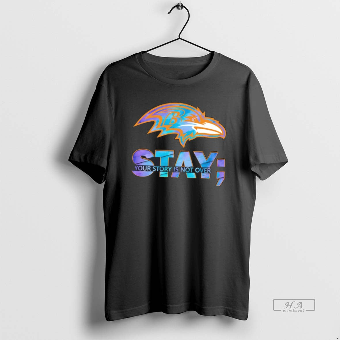 Official Baltimore Ravens Stay Your Story Is Not Over Tee