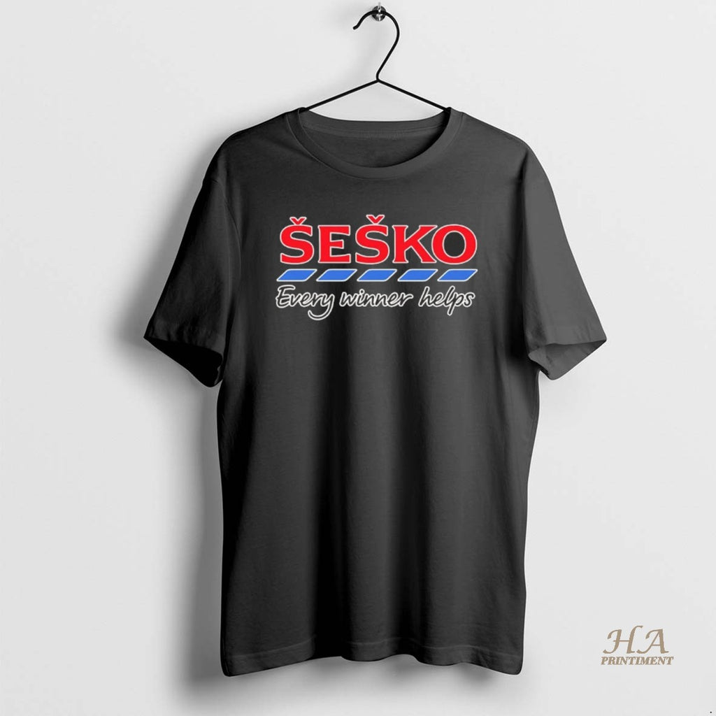Official Benjamin Sesko Every Winner Helps Christmas