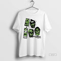 Official Blink 182 White Skull 2025 Tour