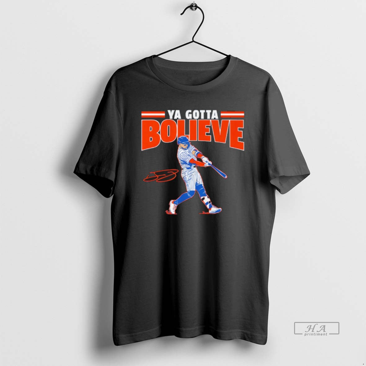 Official Bo Bichette Ya Gotta Bolieve New York Mets Baseball Signature