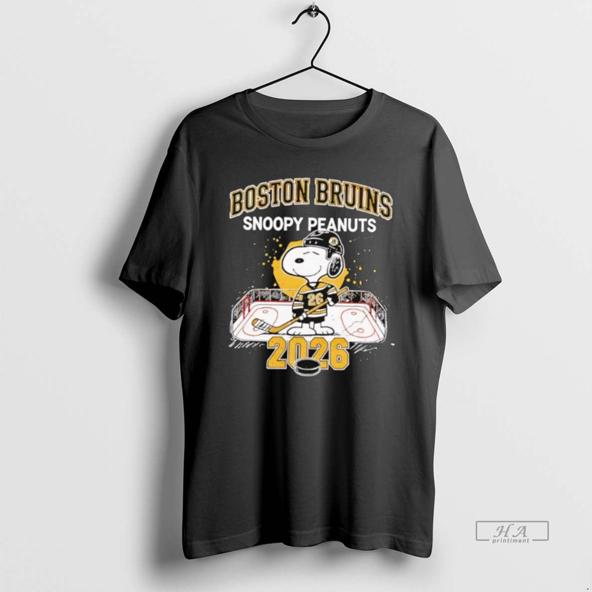 Official Boston Bruins Snoopy Peanuts 2026